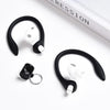 For AirPods 1 / 2 / AirPods Pro / Huawei FreeBuds 3 Wireless Earphones Silicone Anti-lost Lanyard Ear Hook(White)