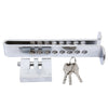 Car Auto Stainless Steel  Anti-theft Clutch Lock Car Brake Safety Lock Tool Accelerator Pedal Lock with Keys Suitable for Clutch Height Under 22.5cm