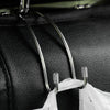 2 PCS Metal Headrest Car Hooks