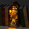 DIY Assembled LED 3D House Model Bookends Kid Toys Glowing Birthday Gift, Color: TC16 Youran Years