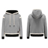 USB Smart Electric Heating Warming Thickened Hooded Sweatshirt, Size: XL(Grey)