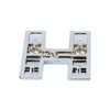 Car Vehicle Badge Emblem 3D English Letter H Self-adhesive Sticker Decal, Size: 4.5*4.5*0.5cm