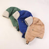 Winter Flying Cap Plus Velvet Thick Warm Windproof Cycling Ski Ear Protection Cap, Size: M (56-58cm)(Green)