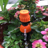 Gardening Adjustable Equipment Micro-Spray Drip Irrigation Atomizing Sprinkler Automatic Watering Device, Size:21cm(Orange)