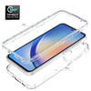 For Samsung Galaxy A35 5G Shockproof Clear Gradient PC + TPU Phone Case(Transparent)