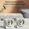 K1 Mini Desktop Computer Wired Speakers USB Subwoofer Speaker, Color: Light Edition Purple