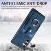 For Samsung Galaxy A35 5G Retro Skin-feel Ring Card Wallet Phone Case(Blue)