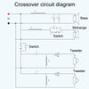 SPRAGUE-412 Two High One Medium One Low 4-Way Speaker Crossover Audio Modification Divider