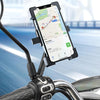Shockproof Motorcycle Mobile Phone Holder Outdoor Bike Navigation Holder, Model: Handlebars