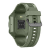 KR06 Waterproof Pedometer Sport Smart Watch, Support Heart Rate / Blood Pressure Monitoring / BT Calling(Green)