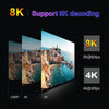 H96 Max V58 Android 12.0 Smart TV Box, 4GB+32GB, Quad-core Cortex-A76 and Quad-core Cortex-A55(UK Plug)