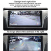 Universal Reversing Camera HD Wide Angle 12V Waterproof Starlight Night Vision Car Camera(Black)