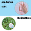 Children Doughnut Electric Bubble Blowing Machine Toy(Pink)