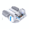 For Sony PS5 Slim PGTECH GP-521 Handle Charging Base Host Cooling Rack With Disc Rack(White)