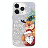 For iPhone 11 Pro Max Christmas Series PC Full Coverage Pattern Phone Case(CW056 White)
