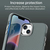 For iPhone 15 Carbon Fiber Series IMD Phone Case(Grey)