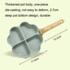 Maifan Stone Love Four-hole Fried Egg Pan Non-Stick Egg Dumpling Pan, Color: White