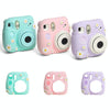 CAIUL Daisy Camera Silicone Case Protective Soft Case For FUJIFILM Instax Mini7+(Pink)