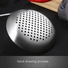 304 Stainless Steel Kitchen Equipment Thickened Hollow Handle Cooking Tool, Style: Soup Spoon
