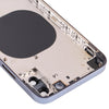 iPhone X Back Glass Replacement, iP13 Pro Style (Blue)