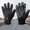 HUMRAO Outdoor Riding Gloves Winter Velvet Thermal Gloves Ski Motorcycle Waterproof Non-Slip Gloves, Size: M(Thickened)