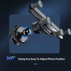 Car Knob Air Outlet Invisible Aluminum Alloy Gravity Holder