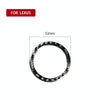 Car Carbon Fiber Start Circle Decorative Sticker for Lexus IS250 300 350C 2006-2012, Left and Right Drive Universal