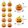 1pair Halloween Party Door Pumpkin Hanging Decoration Door Decoration Supplies(L-00329)