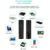 G20S 2.4G Air Mouse Remote Control with Fidelity Voice Input & IR Learning & 6-axis Gyroscope for PC & Android TV Box & Laptop & Projector