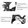 Meroca Bicycle Aluminum Alloy C Brake, Color: Black Single Front
