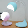 8012 USB Desk Lamp Student LED Study Lamp Bedroom Bedside Lamp(Blue)