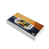 E6 Handheld Game Console 5 Inch IPS Screen Retro Gamebox  With 2 Handles 128GB(White)