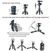 BEXIN V30 Adjustable Aluminum Alloy Desktop Camera Tripod Mini Portable Folding Live Tripod(MS08-S)