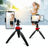 PULUZ Pocket Mini Tripod Mount with 360 Degree Ball Head for Smartphones, GoPro, DSLR Cameras(Red)