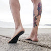 Invisible Anti-slip Summer Beach Sandals Insole Size: M, Length: 23 cm(Black)