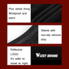 WEST BIKING Winter Riding Warm Plus Fleece Sleeve Outdoor Sports Cold Sleeve, Size: M(Dark Grey)