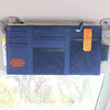 Multi-functional Auto Car Sun Visor Sunglass Holder Card Storage Holder Inner Pouch Bag(Dark Blue)