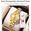 OLEVS 5563 Women Luminous Waterproof Quartz Watch(Gold)