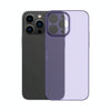 For iPhone 14 Pro Honeycomb Hollow Heat Dissipation Phone Case(Deep Purple)