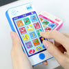 Toys Children Educational Simulation Music Mobile Phone Toy Gift(Blue)