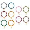 SiB005 Large Round Silicone Bracelet Keychain Outdoor Sports Silicone Bracelet(Mori Green)