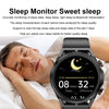 ET310 1.39 inch IPS Screen IP67 Waterproof Silicone Band Smart Watch, Support Body Temperature Monitoring / ECG (Red)