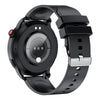 T52 1.39 inch IP67 Waterproof Silicone Band Smart Watch Supports Bluetooth Call / Blood Oxygen / Body Temperature Monitoring(Black)