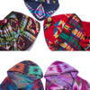 Autumn And Winter Horn Buckle Ethnic Style Hooded Cloak Shawl Bohemian Hooded Shawl, Size:135-175cm(B Style Blue)