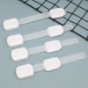 Slide Adjust Baby Safety Lock Refrigerator Drawer Lock(White)