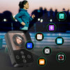 MP3 Bluetooth Music Player HIFI Sports Clip Touch Screen MP4, Memory: No TF Card(Black)