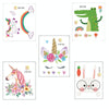 10sheets Cartoon Wall Sticker Switch Socket Beautification Decorative Sticker(KG158)