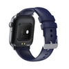 QS08 PRO 1.83 inch BT5.2 Smart Sport Watch, Support Sleep / Heart Rate / Blood Oxygen / Temperature / Blood Pressure Health Monitor(Black+Blue)