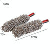 2pcs Car Cleaning Chenille Long Handle Round Car Wash Duster(39cm)