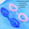 HAIZID Adult Competition Training Transparent Myopia Swimming Goggles, Color: 580 Gray 300 Degrees